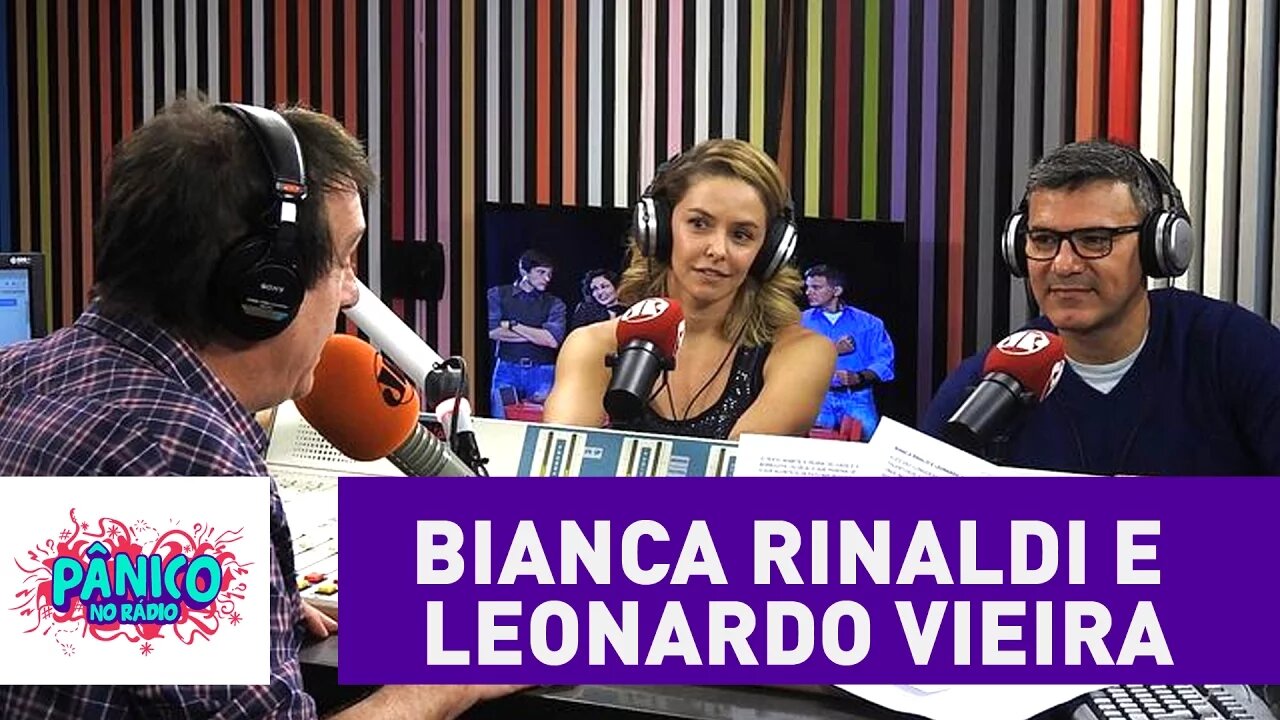 Bianca Rinaldi e Leonardo Vieira - Pânico - 13/10/16