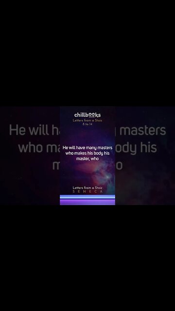 Take care of your body, but also your soul - Letters from a #stoic #shorts