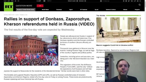 Rallies in support of Donbass, Zaporozhye, Kherson referendums held in Russia
