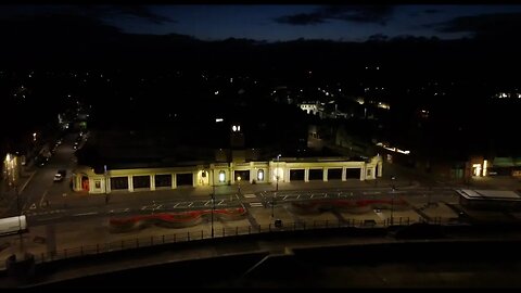 Porthcawl Drone: 1st Night Flight