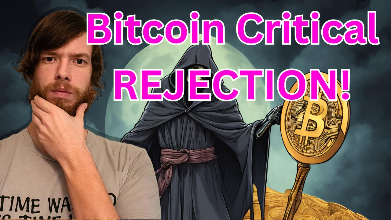 Bitcoin Critical REJECTION! E 636 #crypto #grt #xrp #algo #ankr #btc #crypto