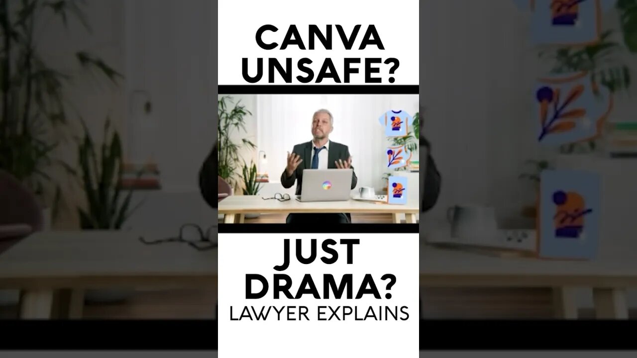 Canva BOT: IS CANVA SAFE? Can I Use Canva Graphics & Fonts to SELL on Print On Demand? Lawyer Reply