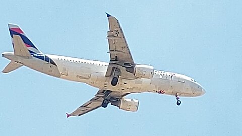 Airbus A320 PR-MYP coming from Manaus to Fortaleza