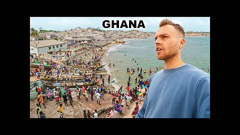 Inside Ghana's Huge Coastal City (life here is surreal)