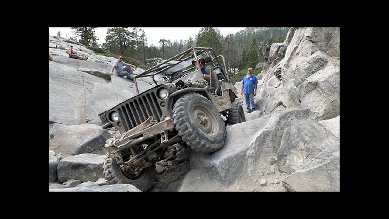 Willys Jeeps Return to the Rubicon Trail