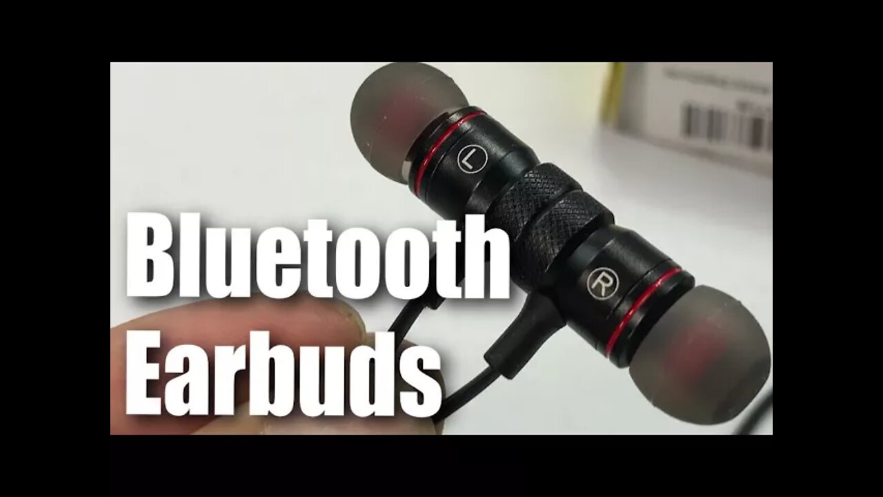 Jave Bluetooth Noise Cancelling Magnetic Sports Earbuds Earphones Review