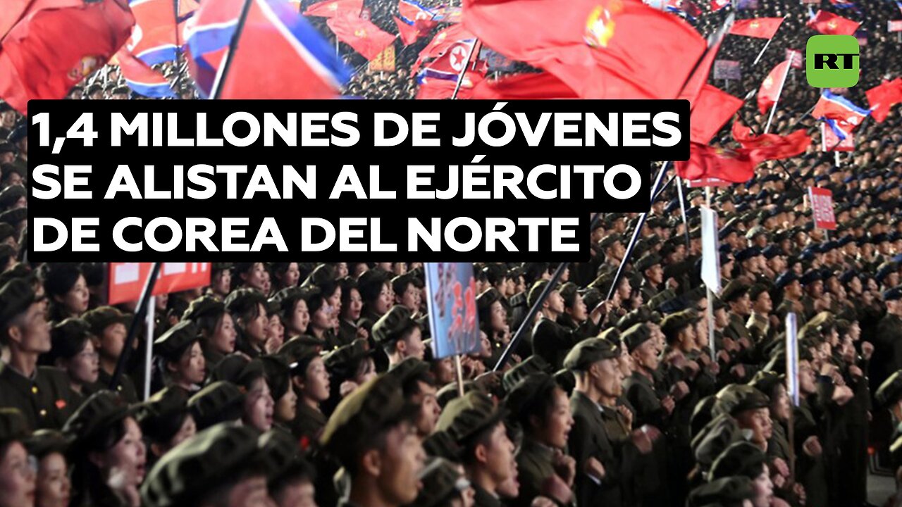 1,4 millones de jóvenes se alistan al Ejército de Corea del Norte