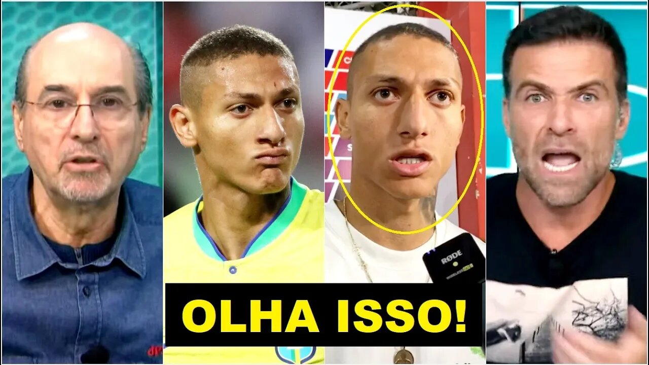 "Foi um DESABAFO FORTE do Richarlison, gente! ELE REVELOU que..." Entrevista PROVOCA DEBATE!