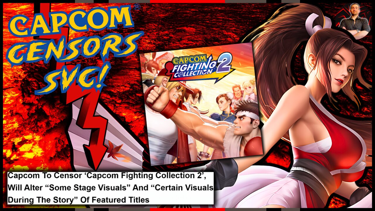 Capcom CAVES to the Modern Audience! CENSORING New Fighting Collection