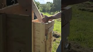 Making a handmade bale