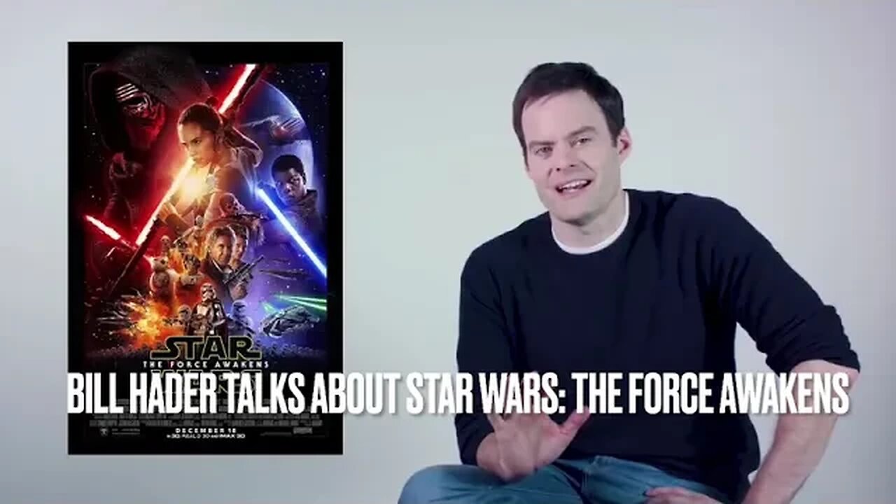 Bill Hader Dives into Star Wars: The Force Awakens | Exclusive Insights and Behind-the-Scenes