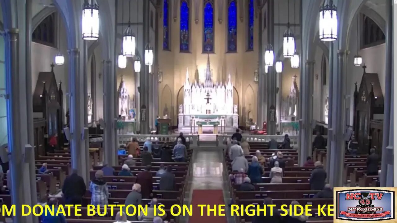 NCTV45 CATHOLIC MASS SUNDAY HOLY SPIRIT PARISH (ST MARY’S) 8 AM SUNDAY JANUARY 23 2022