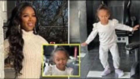 KenyaMoore Shared Adorable Video Of Daughter Brooklyn's Making A Faction IG Reel's !💃