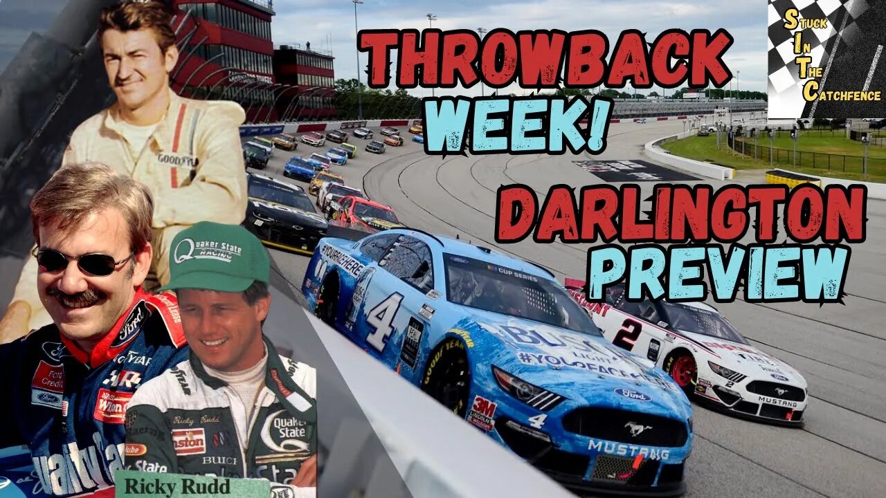 Throwback Week at Darlington: Check out these Awesome Paint Schemes for this Weekend!