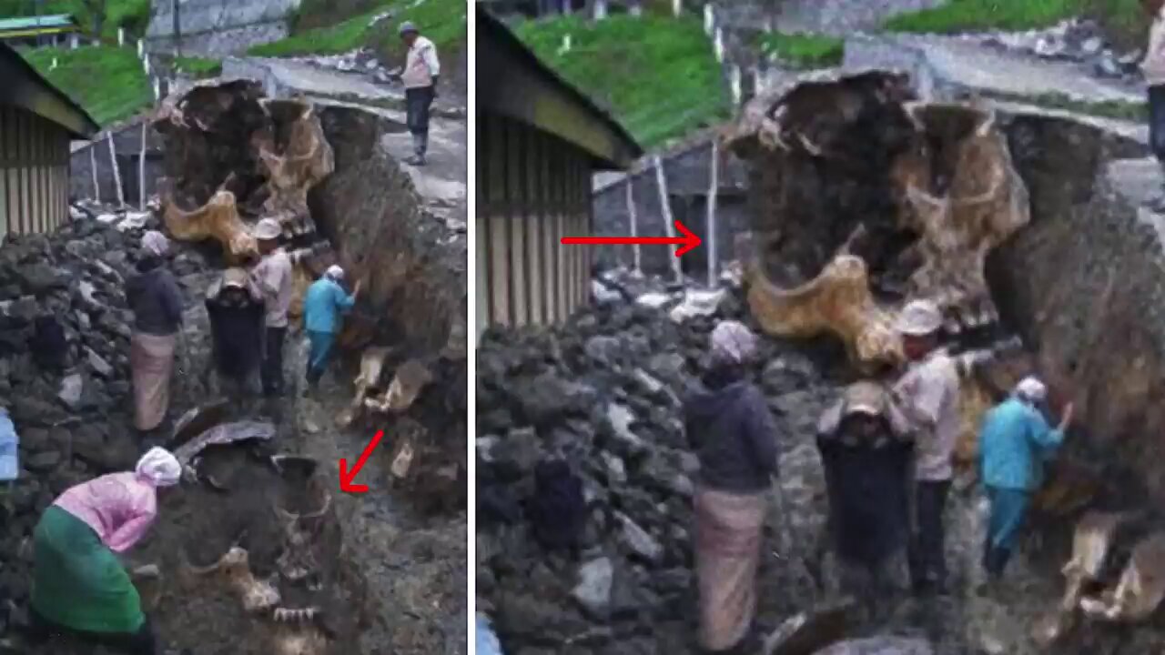 MINDBLOWING! THEY SAID THE HEAVY RAINS BROUGHT THIS TO LIGHT