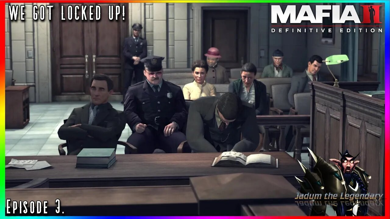 WE GOT LOCKED UP, GGGAHH DAM | Mafia: Definitive Edition Playthrough Ep. 3.