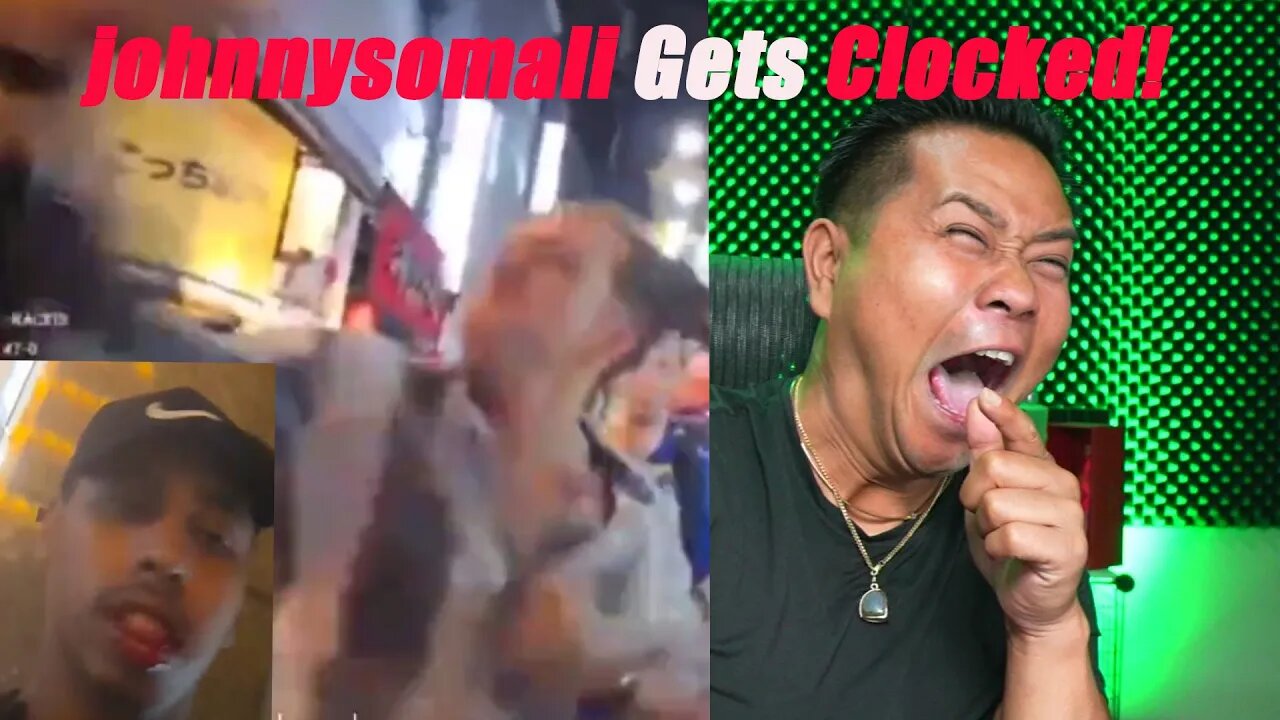 johnnysomali Gets clocked for disrespecting People in Japan...