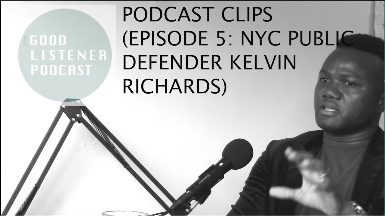 LESS IS MORE- Public Defender on talking to cops when arrested- Good Listener Podcast CLIPS