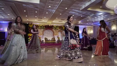 Sangeet_Dance_by_Bride___Bridesmaids_I_Indian_Wedding_I_#ShivKiDharti(1080p60)