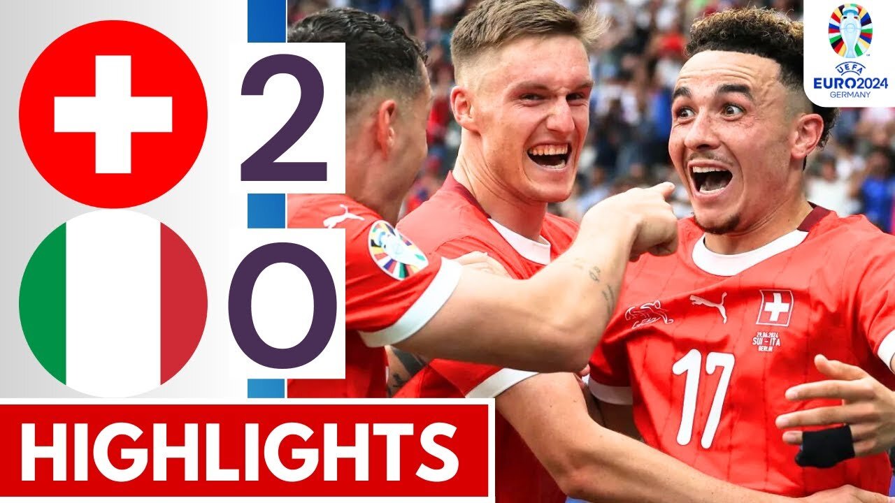 🔴 Extended Highlights: Switzerland vs. Italy (2-0) || EURO 2024 Round of 16