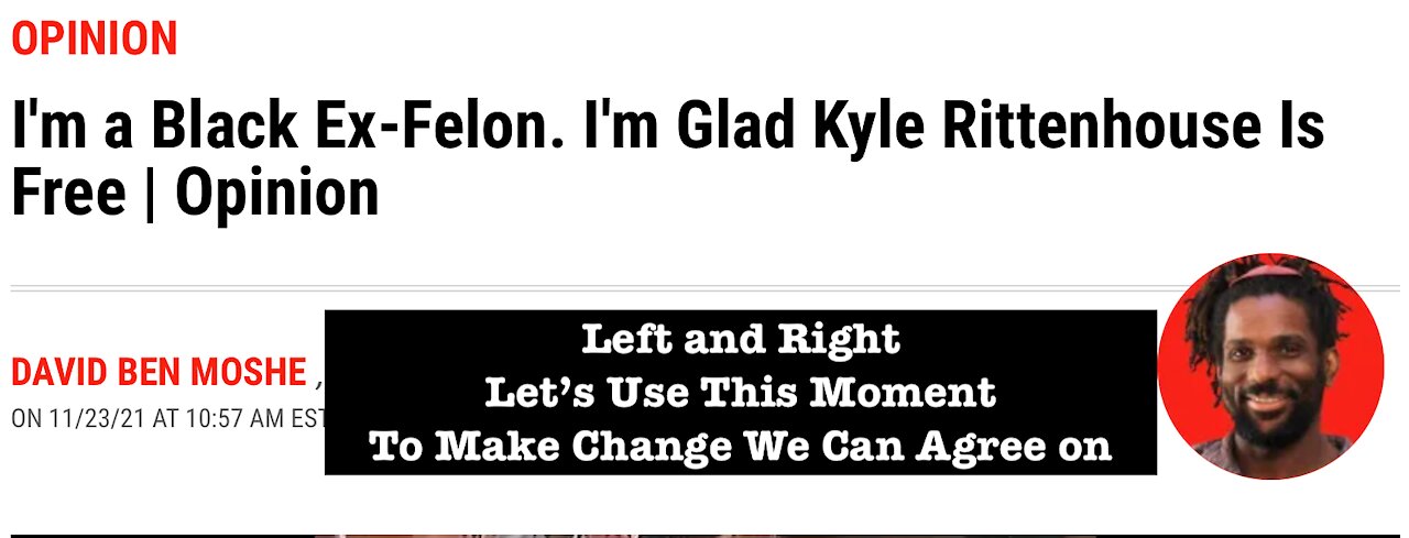 Left and Right Let’s Use This Moment To Make Change We Can Agree on