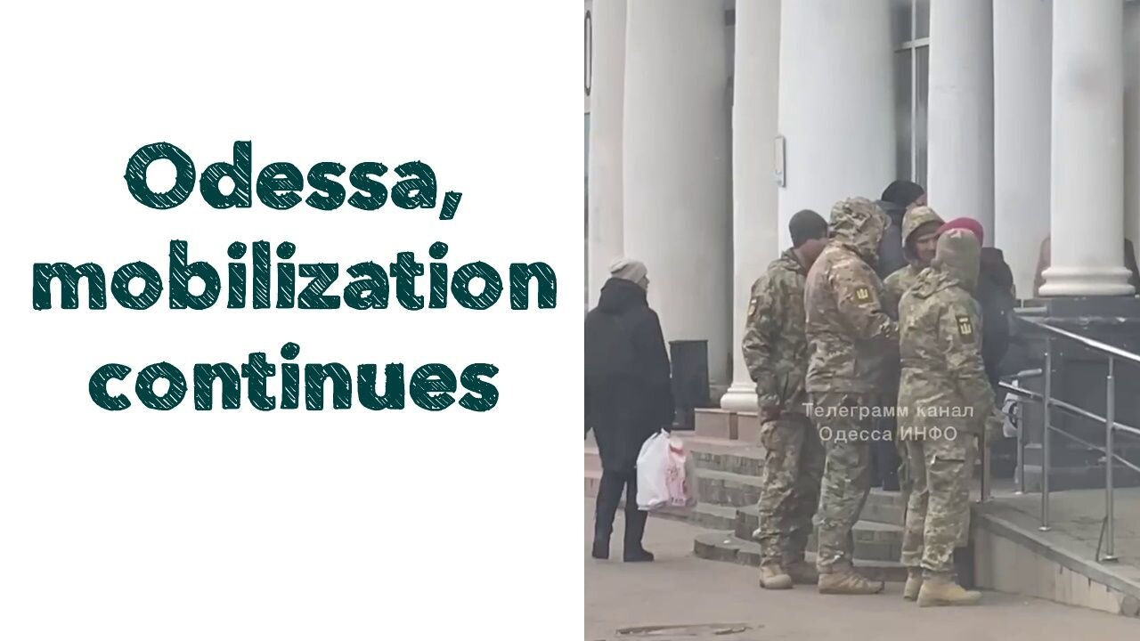 Odessa, mobilization continues