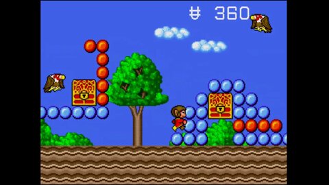 Megadrive Games - Alex Kidd in The Enchanted Castle