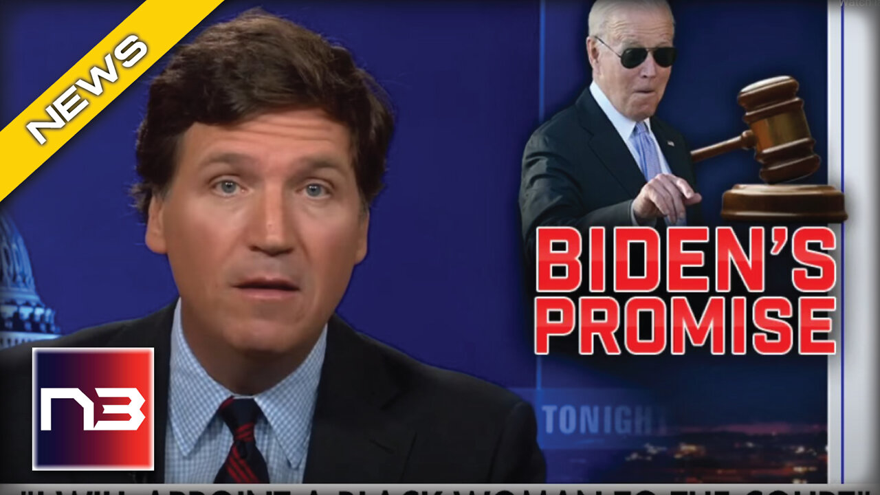 TAKEDOWN: Tucker Carlson Rips Apart Biden’s Scotus Pledge