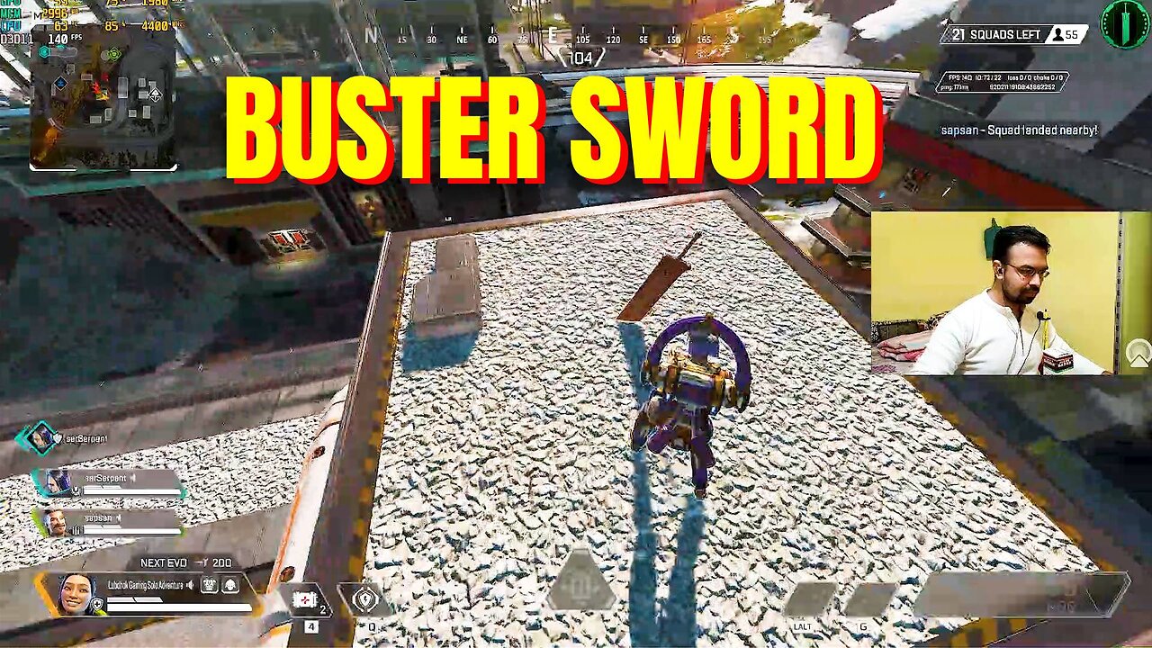 Bussing with the Buster Sword...