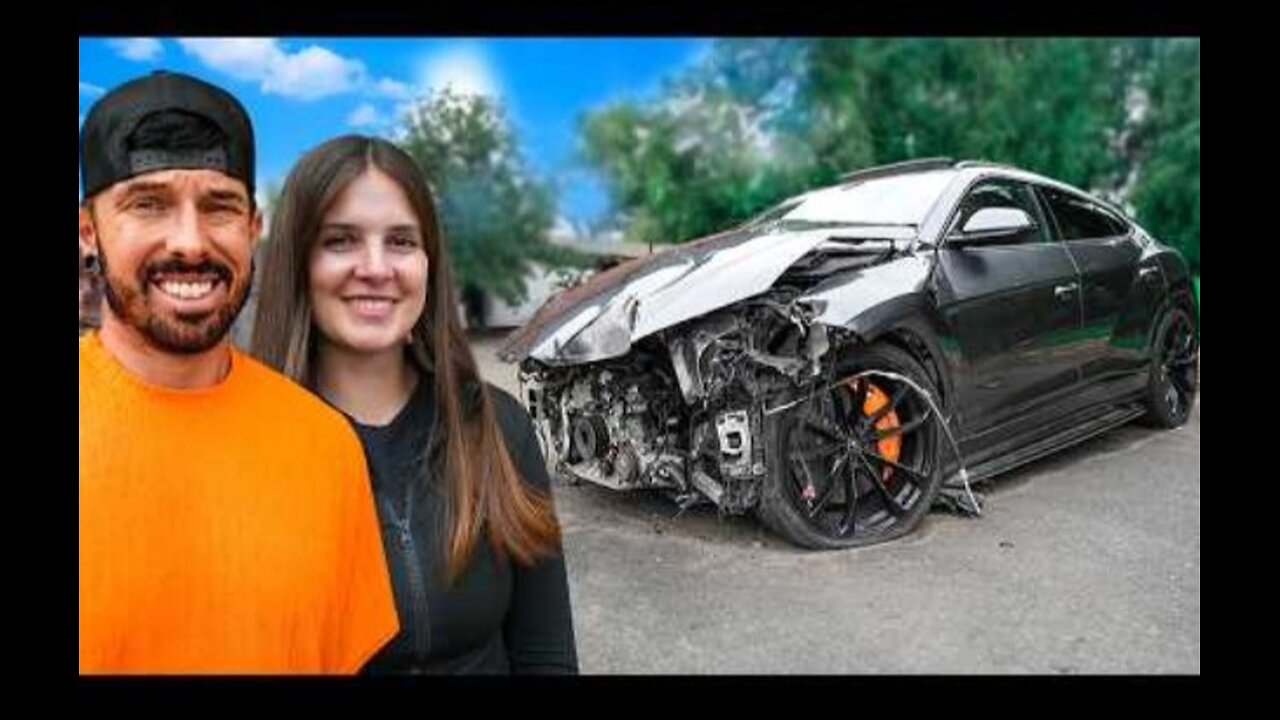 I BOUGHT A WRECKED LAMBORGHINI URUS FOR MY GIRLFRIEND