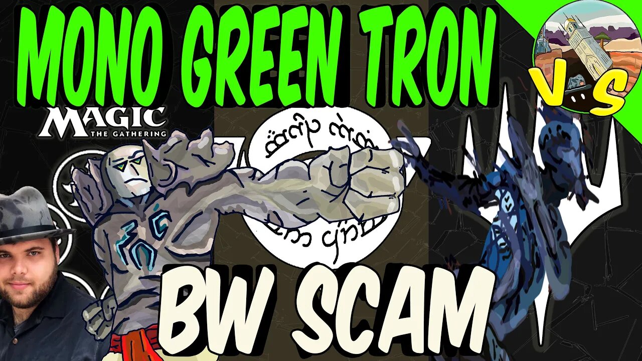 Mono Green Tron VS BW Scam｜Top Decking ｜Magic the Gathering Online｜Modern