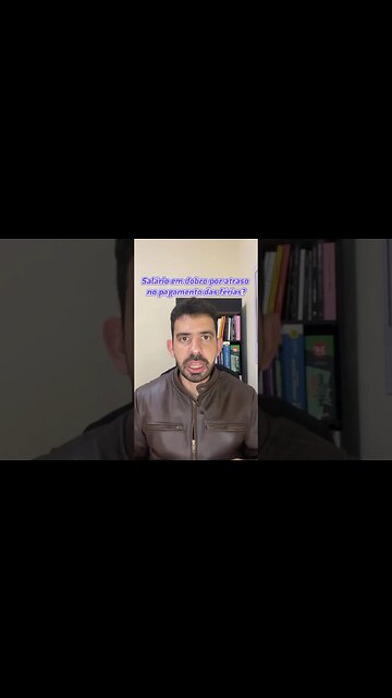 Pagamento em 2x por atraso nas férias?