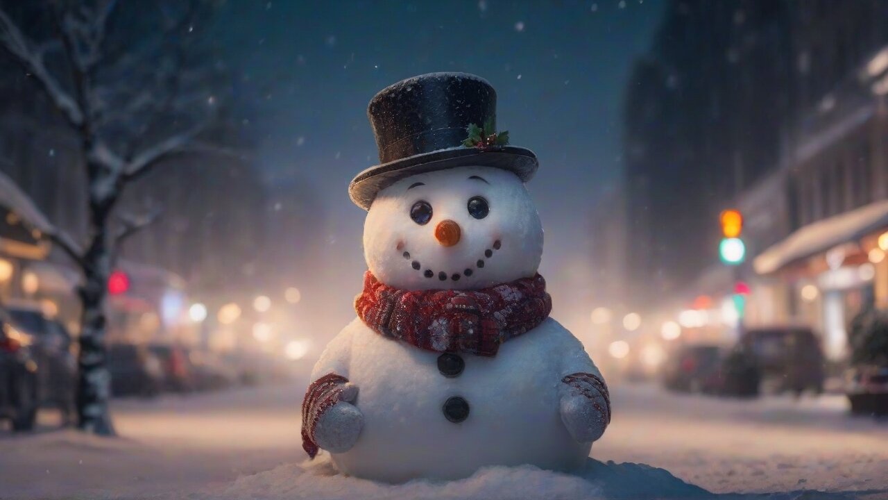 ❄️ Enjoy Christmas Atmosphere with Relaxing Music while Watch Snow falling ⛄ Christmas Songs 🎄