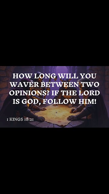 Elijah's Epic Showdown: Choose Your Faith Wisely