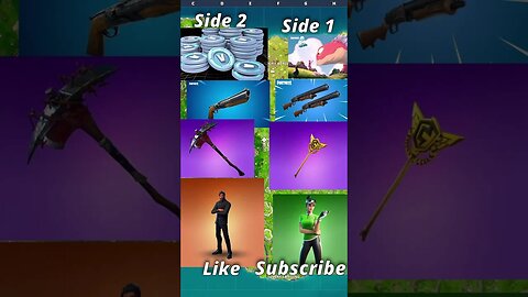 Which One Will You Choose #shorts #fortnite