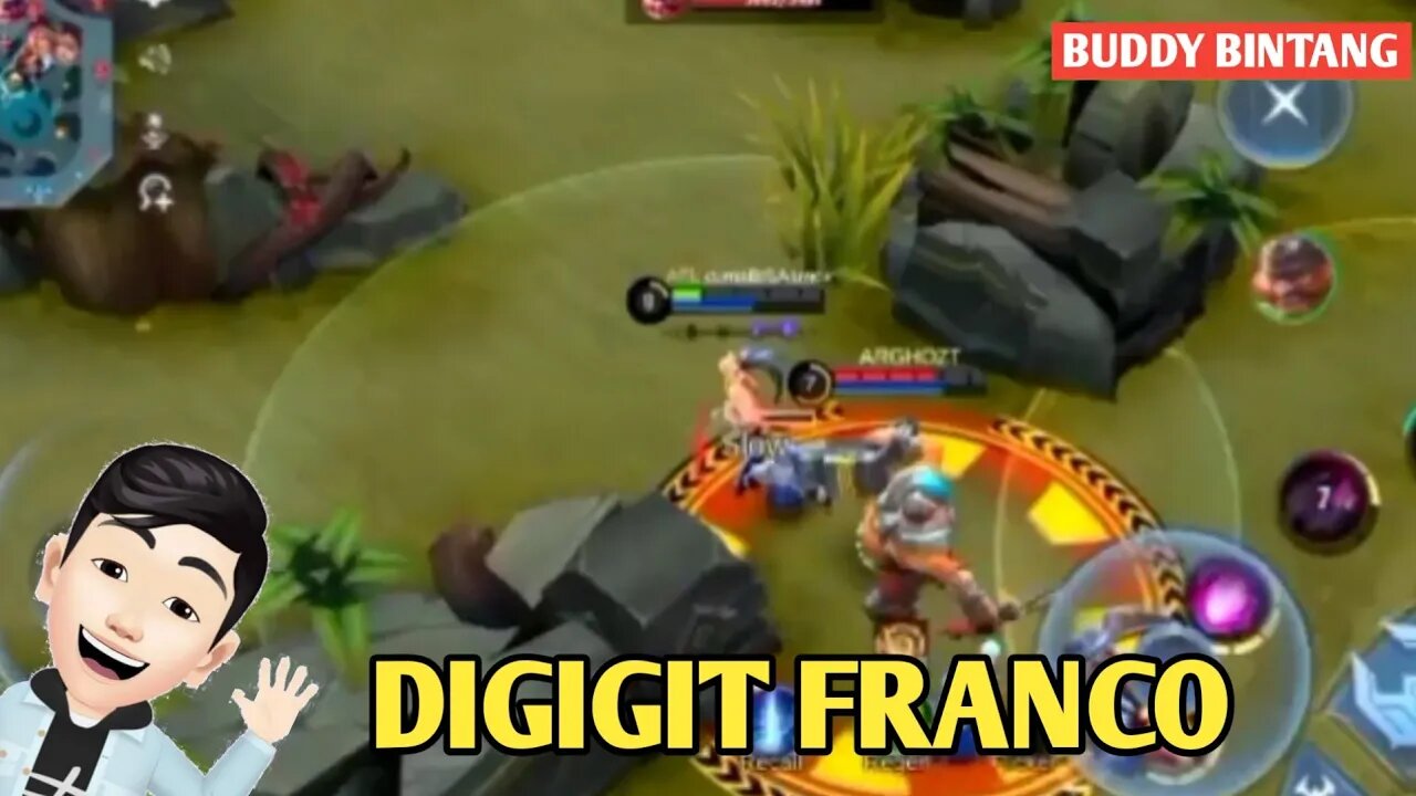 Bikin Kesal Gigitan Franco Yang Meresahkan - Mobile Legends