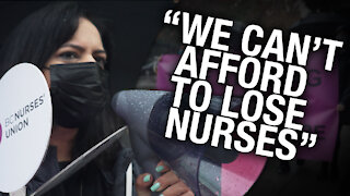 Nurses' unions call for more nurses, not less, as vax mandate cuts loom