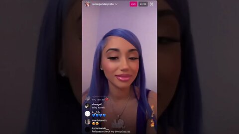 IamLegendaryRella Chilling And Kicking It With Someone On Instagram Live (09/05/23)