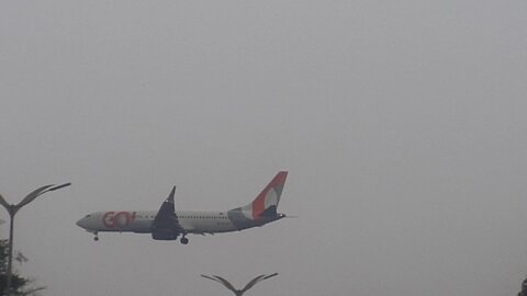 Boeing 737 MAX 8 PS-GPE on final approach coming from Brasília to Manaus