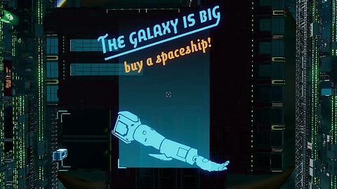 Buy a spaceship animation