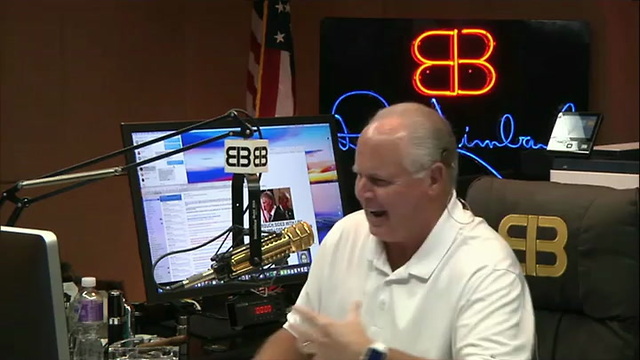 Rush Limbaugh Turns the Sean Hannity ‘Scandal’ Around on the ‘Drive-By Media’