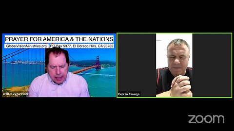 PRAYER FOR AMERICA & THE NATIONS Live with Walter Zygarewicz