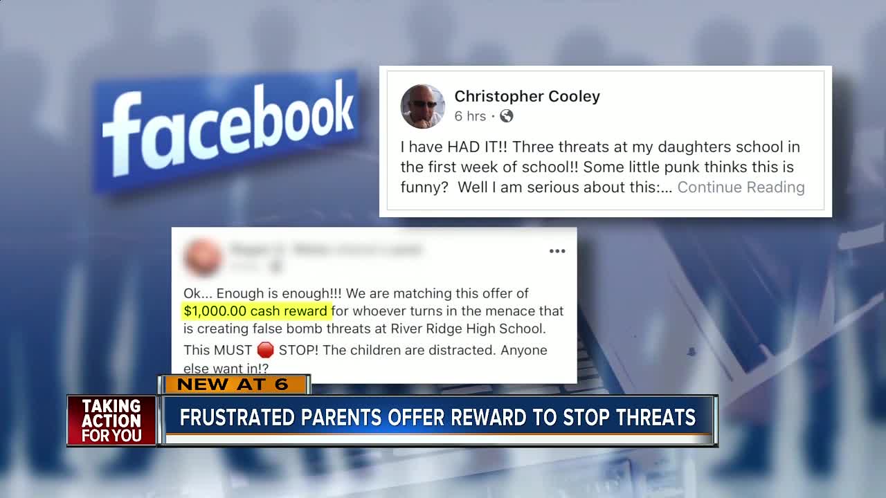 Parents offer reward to help Pasco deputies find student writing threats on bathroom stall