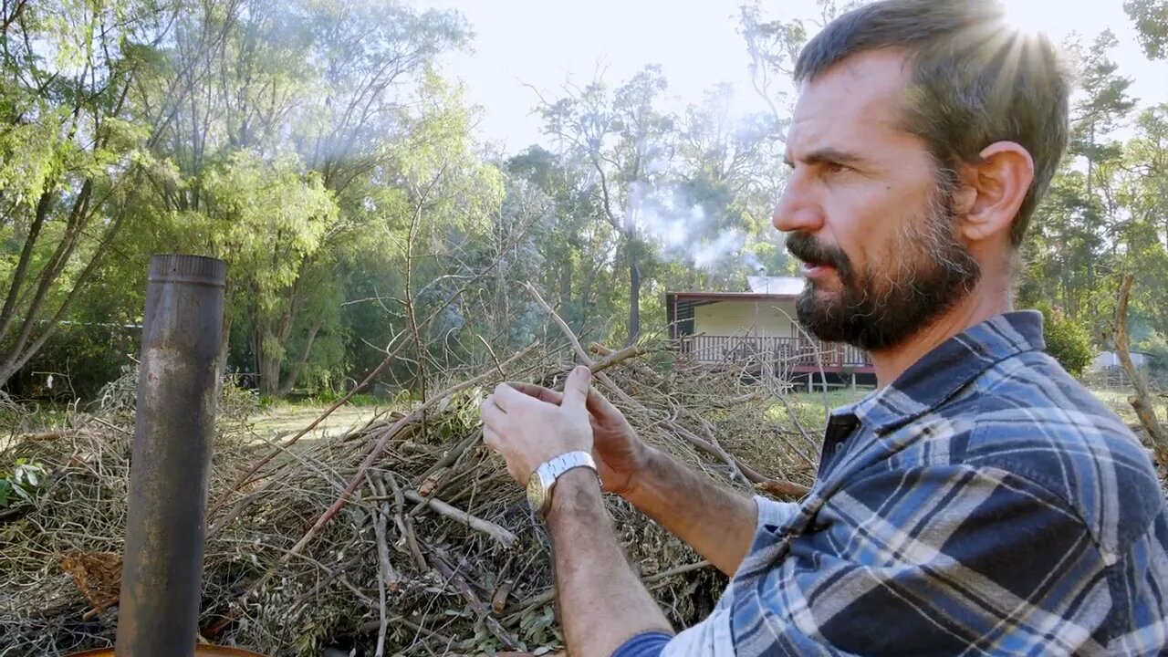 Bringing Order to Chaos (feat. Chainsaws and Biochar) - Free Range Homestead Ep 3