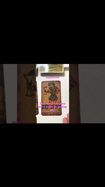Sagittarius ♐️ “Its all fun and games until it gets old” #sagittarius #tarot #shorts