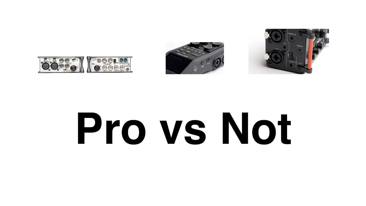 Sound Comparison: Pro vs Enthusiast Audio Recorders