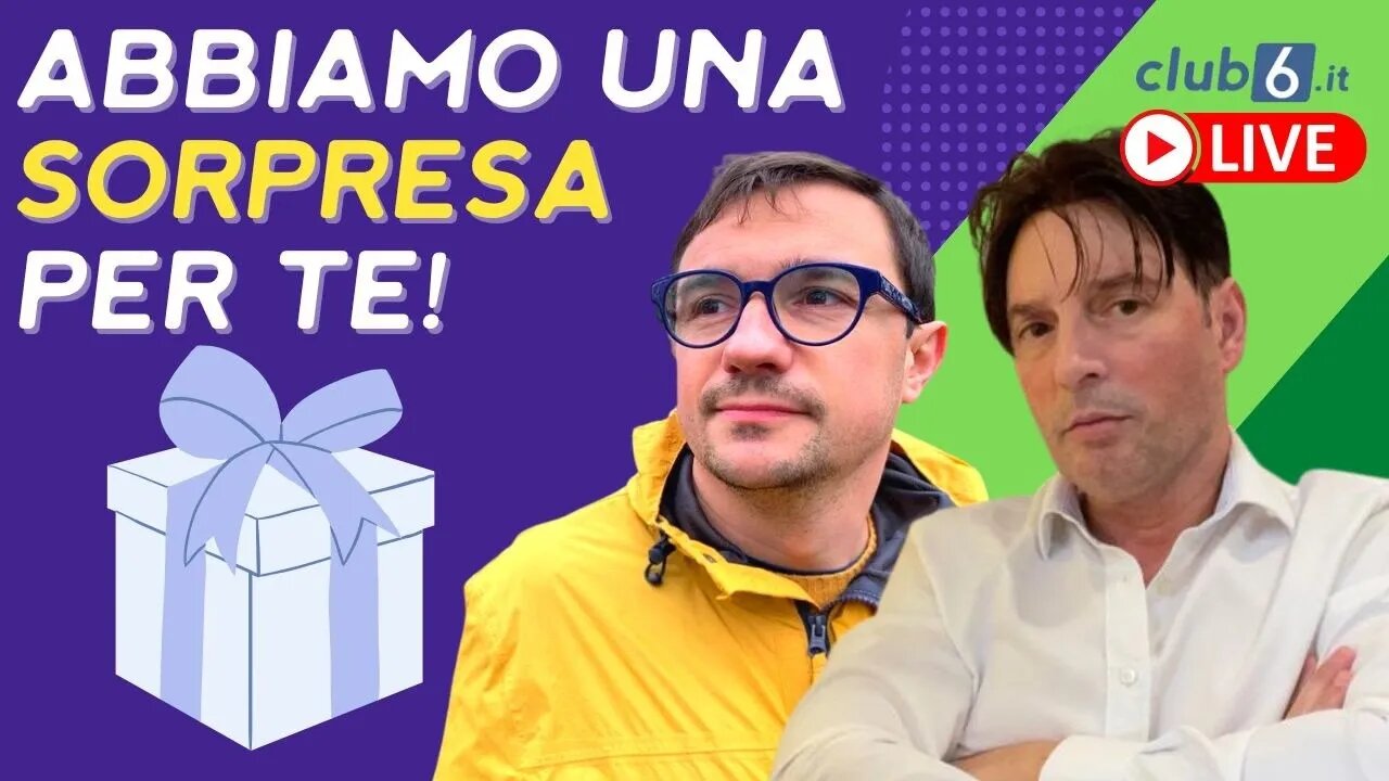 Live: Morris e Samuel hanno una sorpresa per te - 7 Ottobre ore 19:00