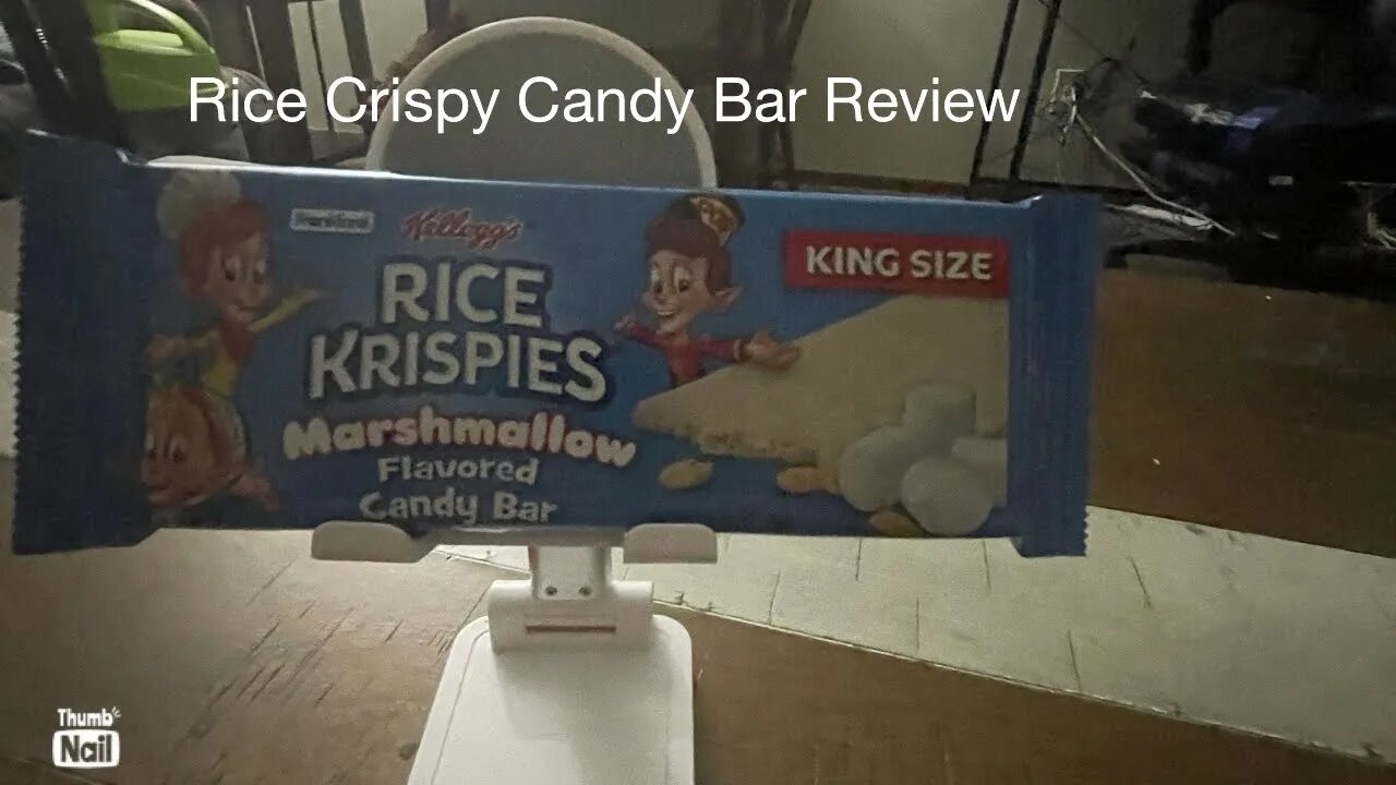 Rice crispy candy bar food review