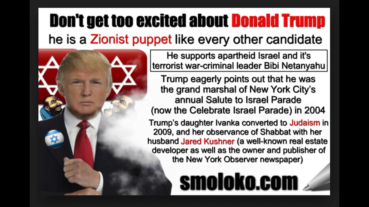 The Zionist trump cult that will lead you back into the USSR.