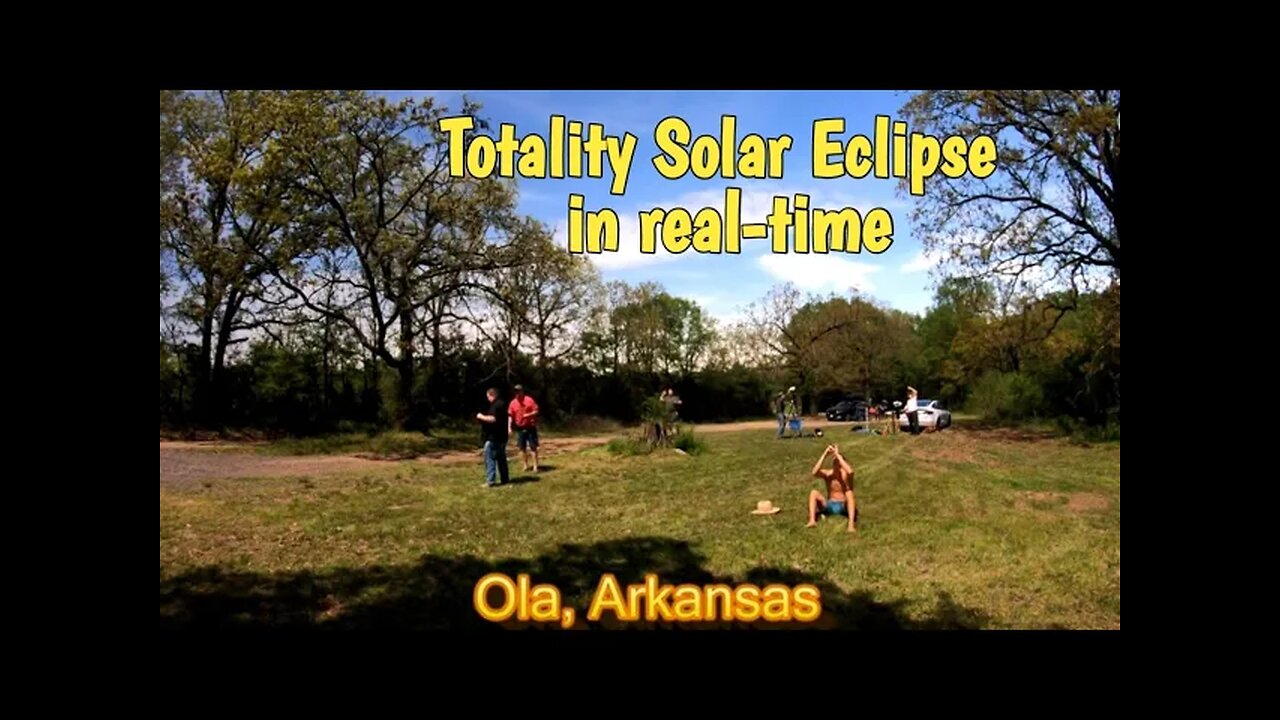 Real-time Totality Solar Eclipse